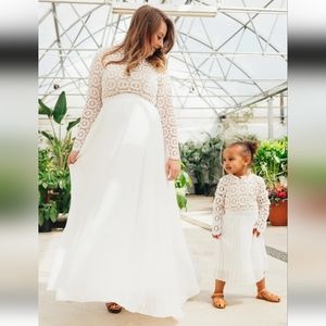 Ivy City Co. Arabella Lace Gown Mommy & Me set